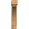 Ekena Millwork Thorton Block Rough Sawn Bracket w/ Offset Brace, Western Red Cedar, 8"W x 34"D x 42"H BKT0806X34X42THR05RWR - alternate 3